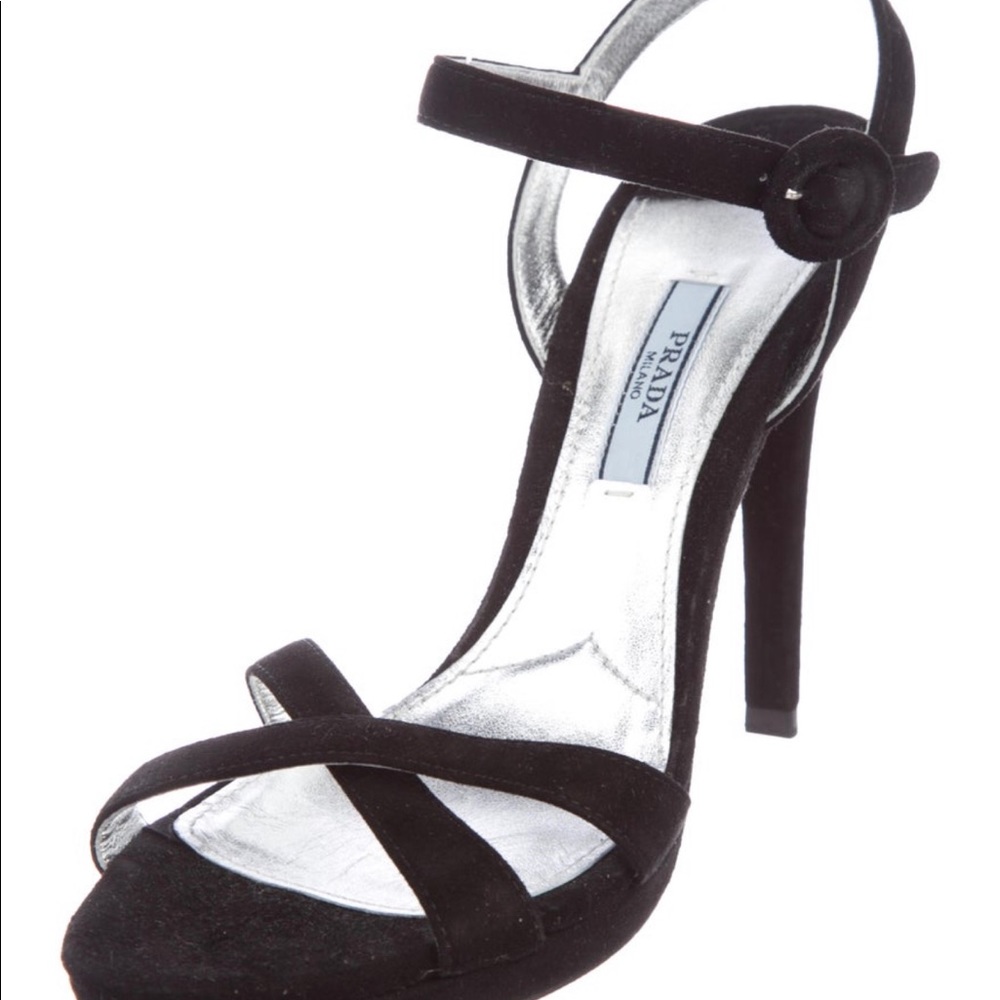 PRADA Suede Heels